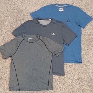 3 Athletic Workout T Shirts Adidas MSX